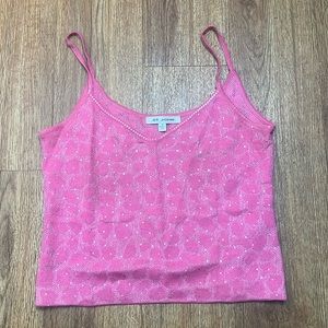 ST.JOHN pink crop top